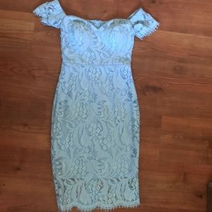 Off the shoulder dress